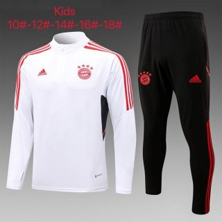 Bambino Felpa Bayern Munich 2023 Bianco Nero