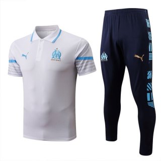 Polo Marseille Set Completo 2022/23 Bianco