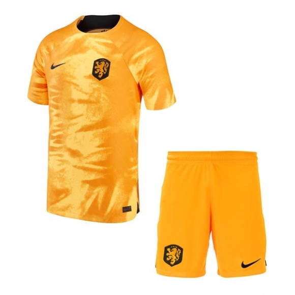 Maglia Paesi Bassi Home Bambino 2022/23
