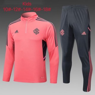 Bambino Felpa Internacional 2022/23 Rosa Grigio