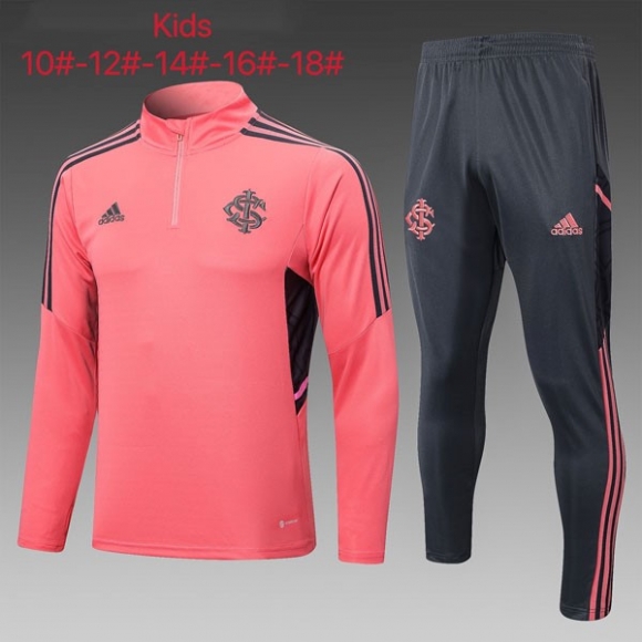 Bambino Felpa Internacional 2022/23 Rosa Grigio