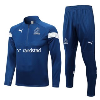 Felpa Allenamento Marseille 2022/23 Blu