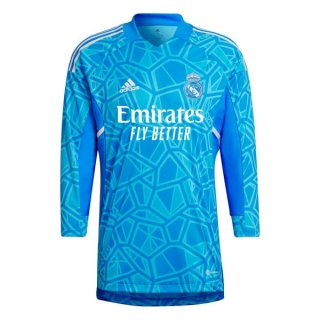 Thailandia Maglia Real Madrid Portiere ML 2022/23 Blu