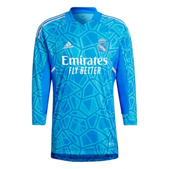 Thailandia Maglia Real Madrid Portiere ML 2022/23 Blu