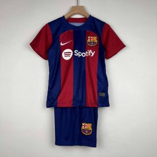 Maglia Barcellona Home Bambino 2023/24