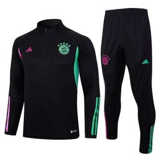 Felpa Allenamento Bayern Munich 2023/24 Nero