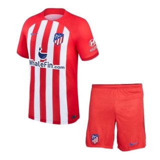 Maglia Atlético de Madrid Home Bambino 2023/24