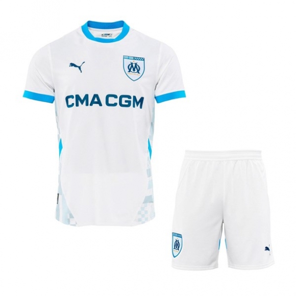 Maglia Marseille Home Bambino 2024/25