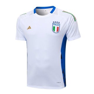 Maglia Formazione Italia 2024/25 Bianco Blu