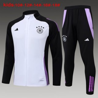 Bambino Giacca Germania 2024/25 Bianco Nero 3
