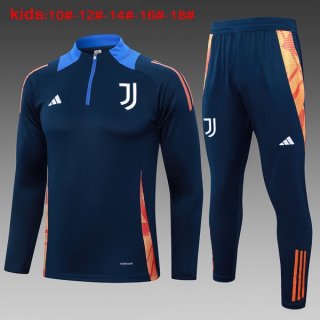 Bambino Felpa Allenamento Juventus 2024/25 Blu 3