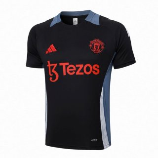 Maglia Formazione Manchester United 2024/25 Nero
