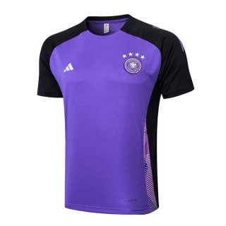 Maglia Formazione Germania 2024/25 Porpora Nero