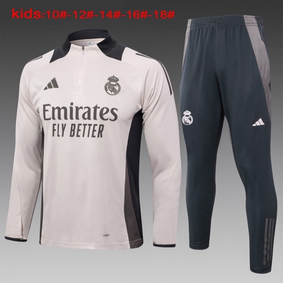 Bambino Felpa Allenamento Real Madrid 2024/25 Rosa 3