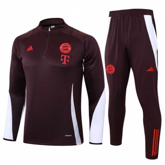 Felpa Allenamento Bayern Monaco 2024/25 Rosso 3