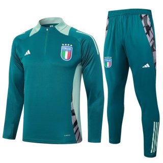 Felpa Allenamento Barcellona 2024/25 Verde 3