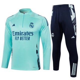 Felpa Allenamento Real Madrid 2024/25 Verde 3