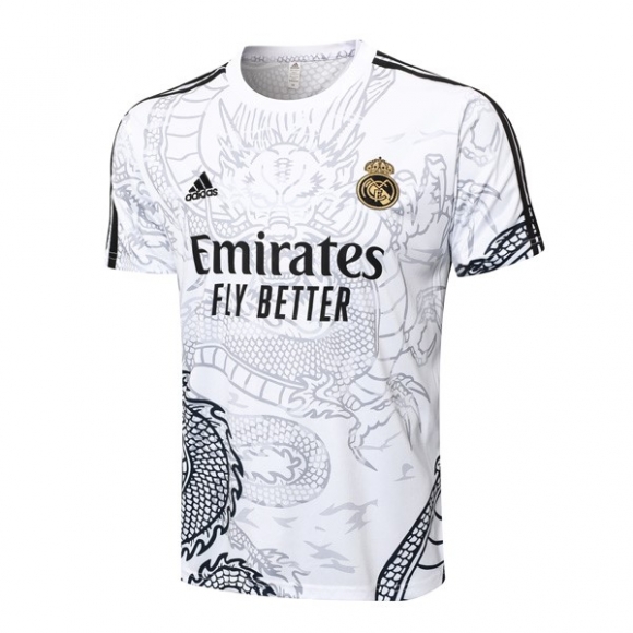 Maglia Formazione Real Madrid 2024/25 Bianco