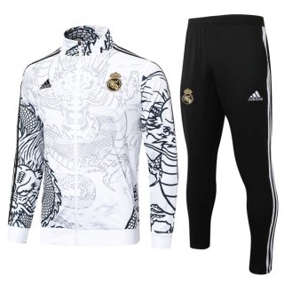Giacca Real Madrid 2024/25 Bianco Nero 3