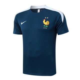 Maglia Formazione Francia 2024/25 Blu Bianco