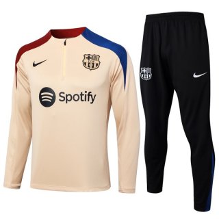 Felpa Allenamento Barcellona 2024/25 Giallo Blu 3