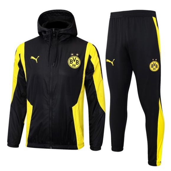 Giacca a vento Borussia Dortmund 2024/25 Giallo Nero