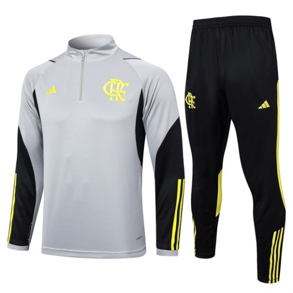 Felpa Allenamento Flamengo 2024/25 Grigio