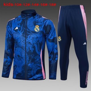 Bambino Giacca Real Madrid 2024/25 Blu 3