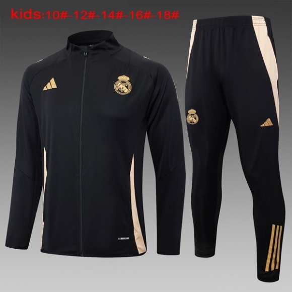 Bambino Giacca Real Madrid 2024/25 Nero 3