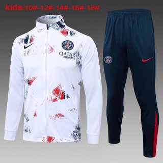 Bambino Giacca PSG 2024/25 Bianco Rosso 3