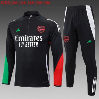 Bambino Felpa Allenamento Arsenal 2024/25 Nero 3