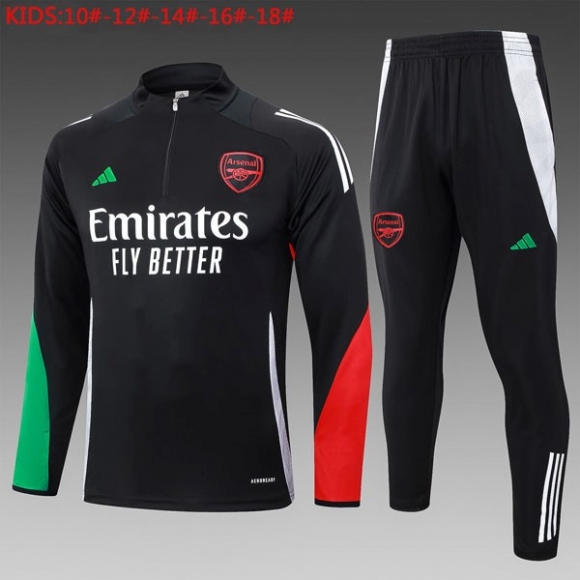 Bambino Felpa Allenamento Arsenal 2024/25 Nero 3