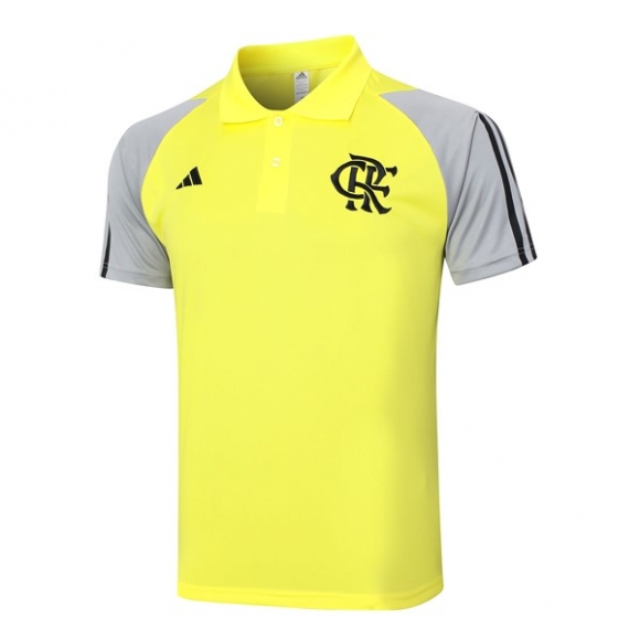 Polo Flamengo 2024/25 Giallo Grigio 2