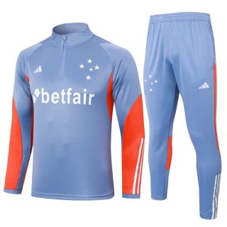 Felpa Allenamento Cruzeiro EC 2024/25 Grigio 3