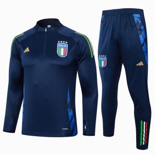 Felpa Allenamento Italia 2024/25 Blu 3