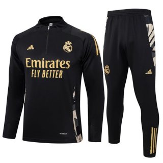 Felpa Allenamento Real Madrid 2024/25 Nero 3