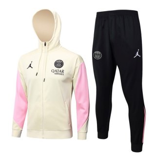 Felpa Cappuccio PSG 2024/25 Giallo Rosa 3