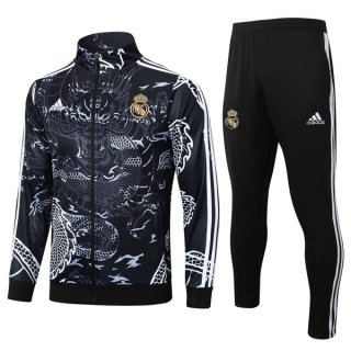 Giacca Real Madrid 2024/25 Nero Bianco 3