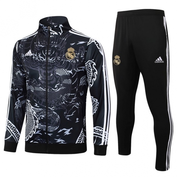 Giacca Real Madrid 2024/25 Nero Bianco 3