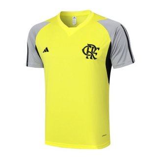 Maglia Formazione Flamengo 2024/25 Giallo Grigio