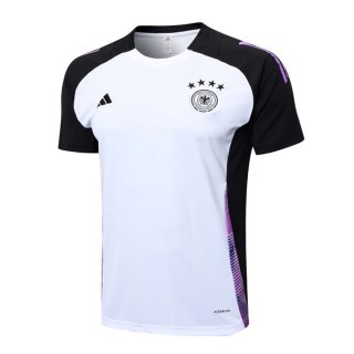 Maglia Formazione Germania 2024/25 Bianco Nero