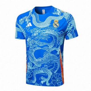 Maglia Formazione Real Madrid 2024/25 Blu