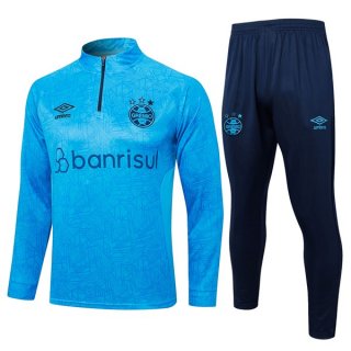 Felpa Allenamento Grêmio FBPA 2024/25 Blu 3