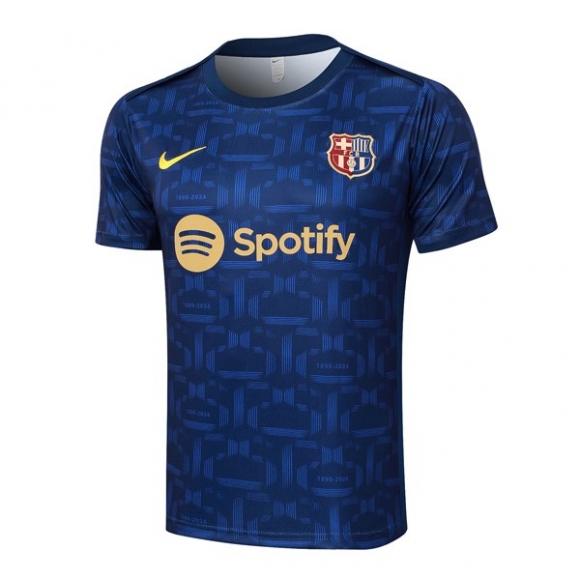 Maglia Formazione Barcellona 2024/25 Blu