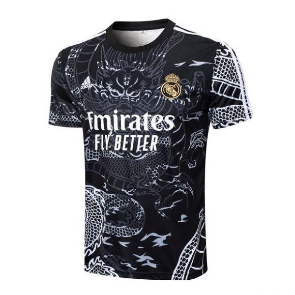 Maglia Formazione Real Madrid 2024/25 Nero