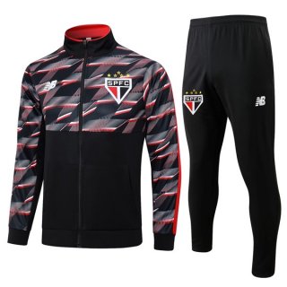 Giacca Sao Paulo 2024/25 Nero Rosso 3
