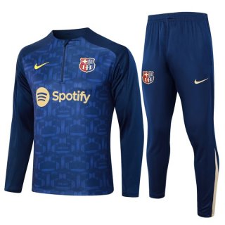 Felpa Allenamento Barcellona 2024/25 Blu 5
