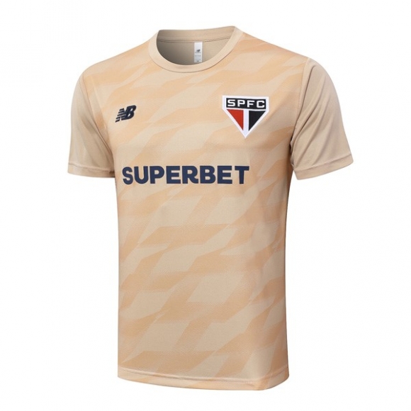 Maglia Formazione Sao Paulo 2024/25 Giallo