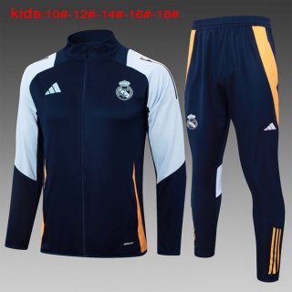 Bambino Giacca Real Madrid 2024/25 Blu 5