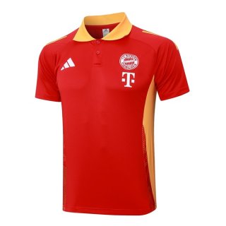 Polo Bayern Monaco 2024/25 Rosso Giallo